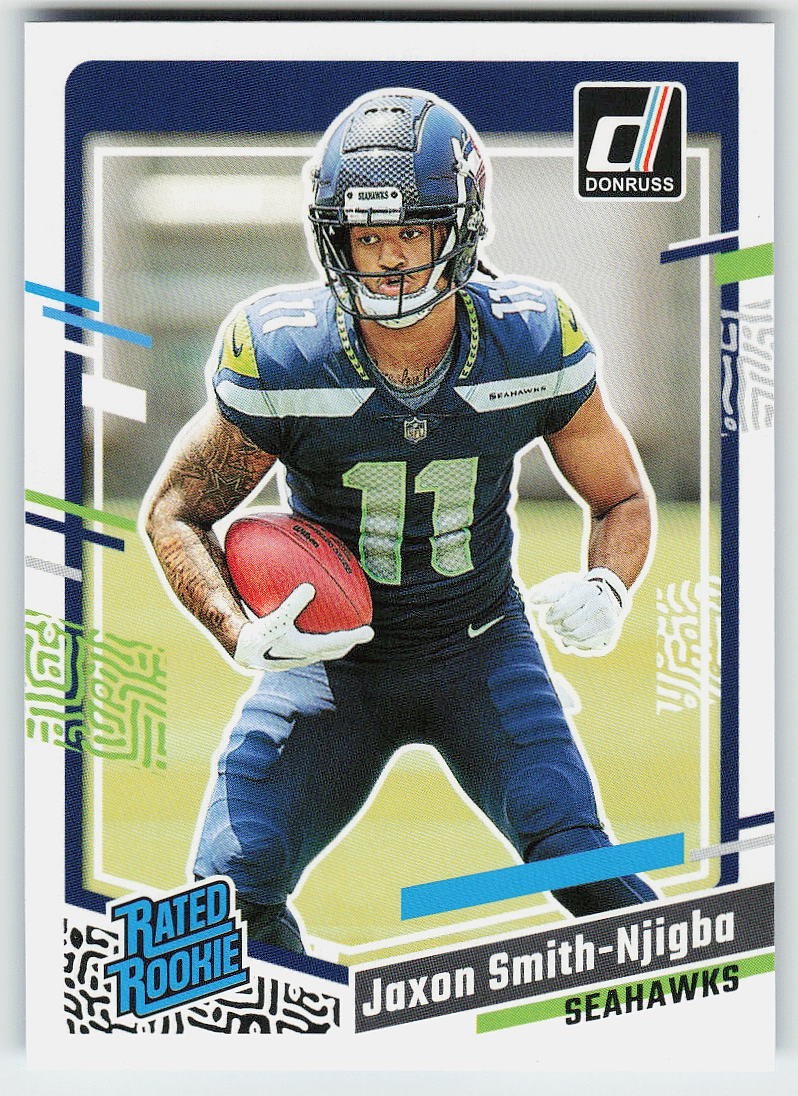 2023 Donruss #390 Jaxon Smith-Njigba FOOTBALL Seattle Seahawks