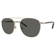 Montblanc Grey Pilot Men's Sunglasses MB0271S 006 56 MB0271S 006 56