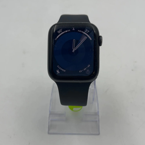 Broken GPS Only Apple Watch SE 1st Gen 44MM Aluminum Black Sport Band READ