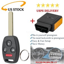 Car Key Remote Fob Programmer For Honda Accord Coupe 2008-2012 Mlbhlik-1t Car Key Remote Fob Programmer For Honda Accord Coupe 2008-2012 Mlbhlik-1t