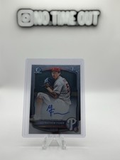 2025 Bowman Draft Matthew Fisher Chrome Auto 1st Prospect #CPA-MF Phillies
