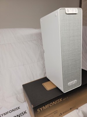 SYMFONISK Sonos WiFi bookshelf speaker white smart/gen 2 IKEA | eBay
