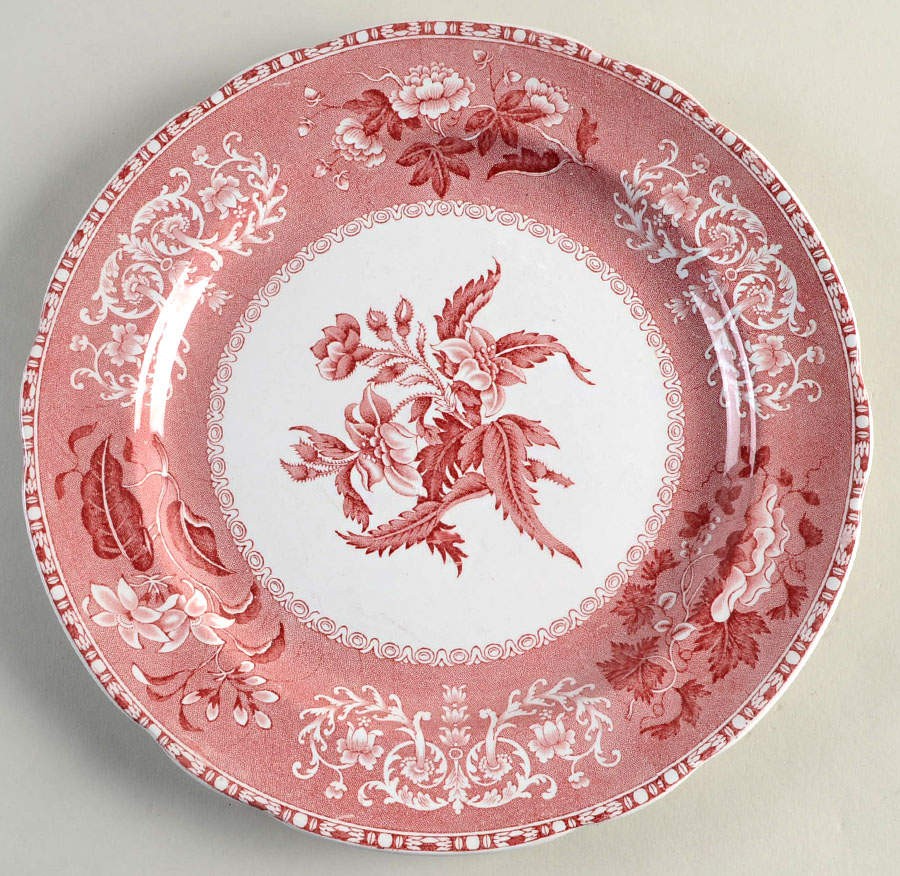 Spode Camilla Red Dinner Plate 676410 | eBay