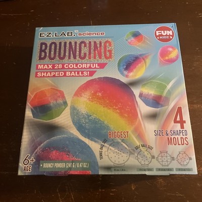 Bouncing Balls Kit makes 28 Balls 4 Sizes New EZ LAB Science DIY Gift