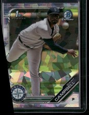 2019 Bowman Draft Sapphire Edition #BDC-11 Isaiah Campbell