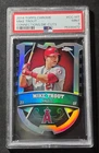 2014 Topps Chrome Connections Die Cut Mike Trout PSA 9.