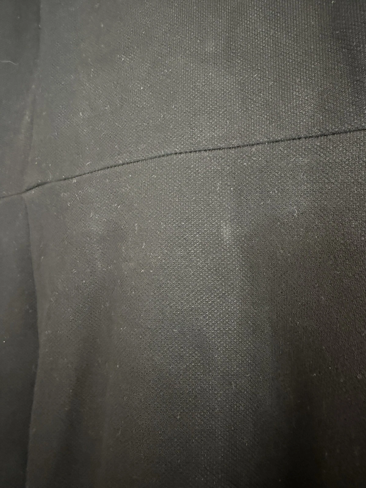 VETEMENTS Abito a tubino MM LAFLEUR minimalista nero taglia 14