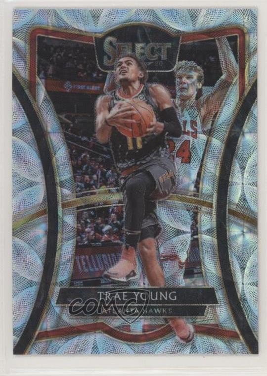 2019-20 Panini Select Premier Level Scope Prizm Trae Young #149 0p1e