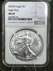 2025(P) Silver Eagle Privy NGC MS69 S$1