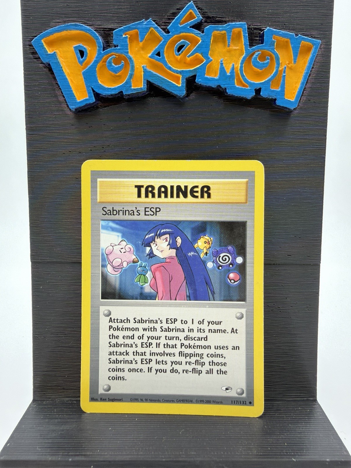 Pokemon TCG Sabrina's ESP Uncommon Gym Heroes 117/132