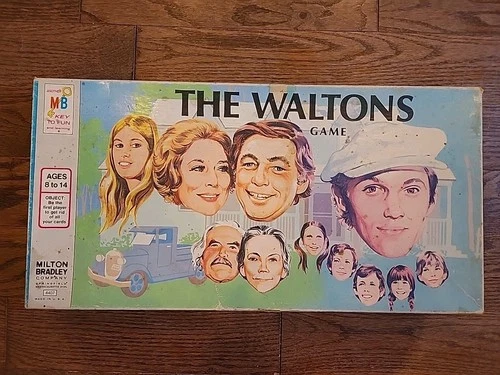 VINTAGE MILTON BRADLEY THE WALTONS GAME COMPLETE 1974