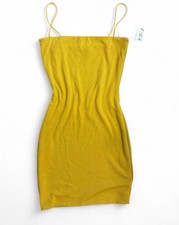 Better Be Yellow Bodycon Cocktail Dress