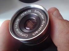 Schneider-Kreuznach Componar 50mm f/4.5 Enlarger Lens 50 Enlarging vintage BOX