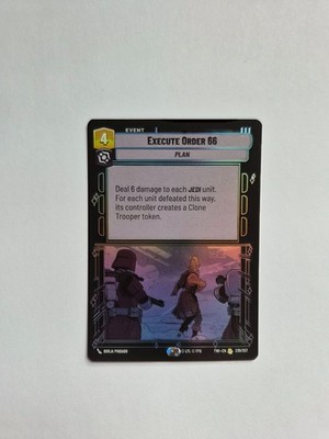 Star Wars Unlimited Twilight of the Republic - Execute Order 66 #239 FOIL