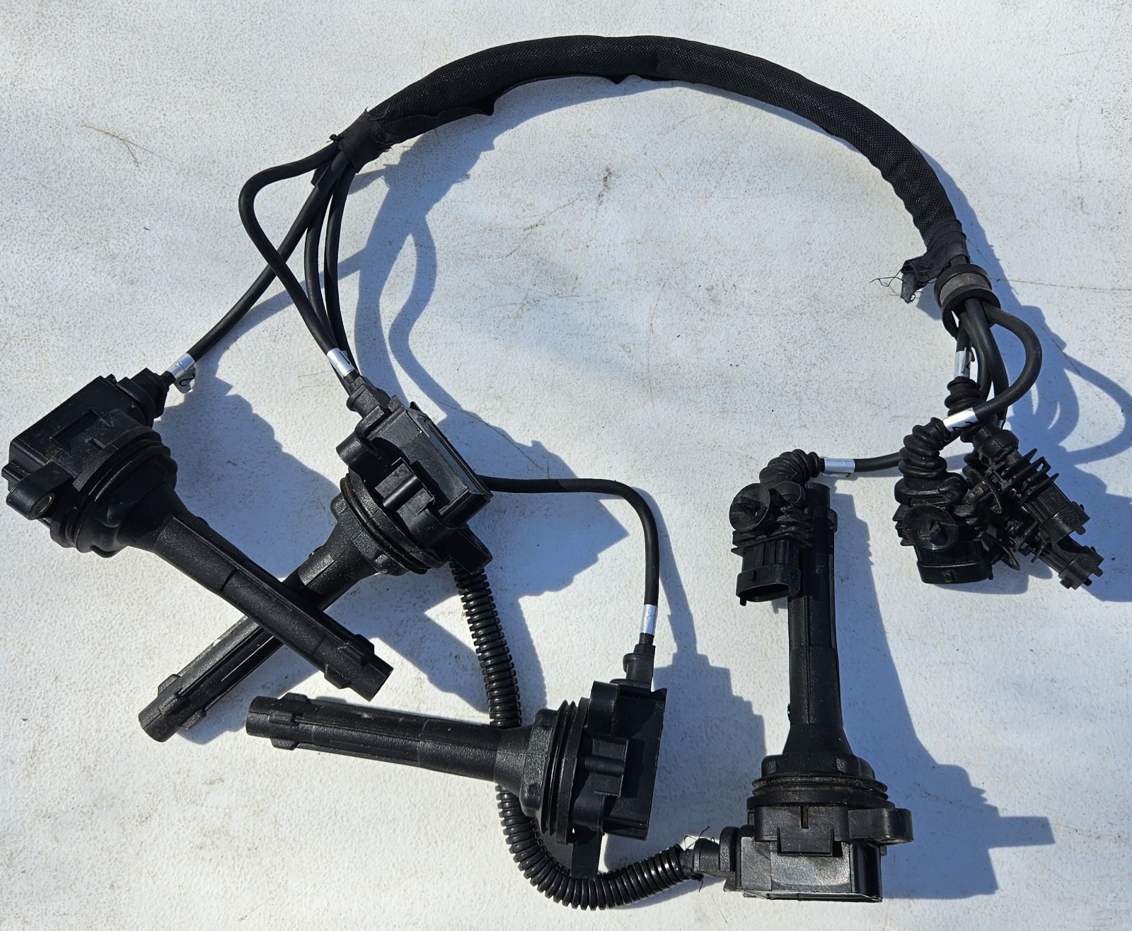 04-19 MASERATI GRANTURISMO QUATTROPORTE ENGINE MOTOR IGNITION COIL SET 8 OEM