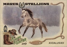 2019 ALLEN AND GINTER MARES AND STALLIONS #MS-9 ANDALUSIAN HORSE BASEBALL