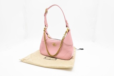 Gucci Aphrodite Small Pink Chain Handbag