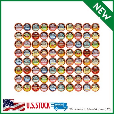 Java Factory Flavored Coffee Pods, Assorted Sampler, Variety Pack, Compatible wi