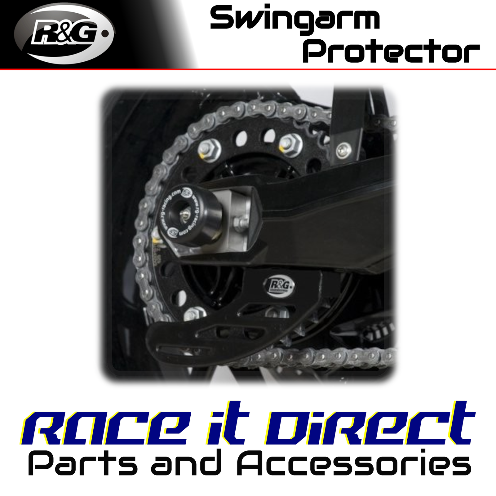 R&G - SP0031BK - Swingarm Protectors
