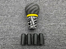Universal Ultra Alcantara Black Street Art Graffiti Shift Gear Knob Universal Ultra Alcantara Black Street Art Graffiti Shift Gear Knob