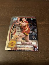 2025 Bowman Chrome University Iowa State Player Audi Crooks 1st Bowman Card