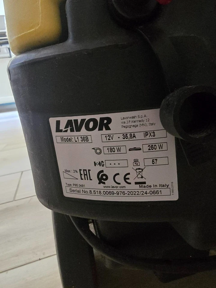 lava asciuga pavamineti - Immagine 2 di 3