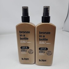 b.tan Sun Tanning Lotion Spray  Bronze In a Bottle - SPF 7 Outdoor 8.45 Fl Oz