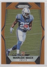 2017 Panini Prizm Rookies Orange Prizm 257/275 Marlon Mack #287 9bg