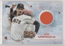 2020 Topps Holiday WalMart Mega Box Relics Jeff Samardzija #WHR-JSM 0e7u