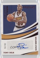 2020 Panini Immaculate Heralded Signatures Red 20/25 Tony Delk #HS-TDL Auto s3g