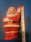 Vtg MCM Squeaky Noise Toy Rubber Santa Claus 1960s Christmas Holiday Sanitoy — photo 2
