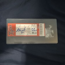 Akil Baddoo MLB DEBUT Autographed Ticket Stub Detroit Tigers vs Indians 4/4/21