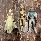 Star Wars Vintage Boba Fett & Clone Wars Droid Action Figure Kenner 1995 1998