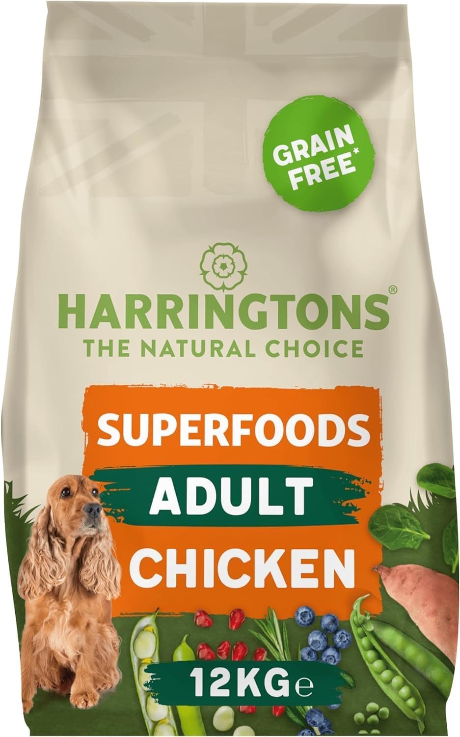 Harringtons Superfoods Complete Grain Free Hypoallergenic Chicken with Veg Dry