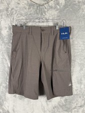 Huk Men's Medium Next Level 10.5" Shorts Dark Gray FISHING, OUTDOORS NWT 65
