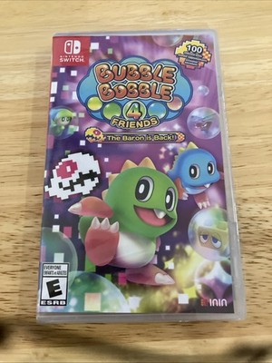Nintendo Switch Bubble Bobble 4 Friends The Baron Is Back New Sealed ESRB USA