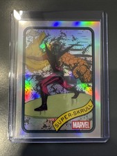 Super-Skrull 2025 Topps Chrome Marvel Super Skrull Silver Refractor Card-#11