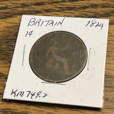 1864 Great Britain 1 One Penny