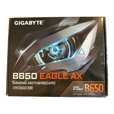 GIGABYTE B650 EAGLE AX AM5 ATX Motherboard DDR5 WiFi 6E AMD Socket AM5 - Black