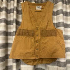 VINTAGE BLACK SHEEP Hunting Shooting Vest Brown Mens L