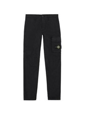 Stone Island Pantalon cargo en coton bio effet badge skinny 133072112