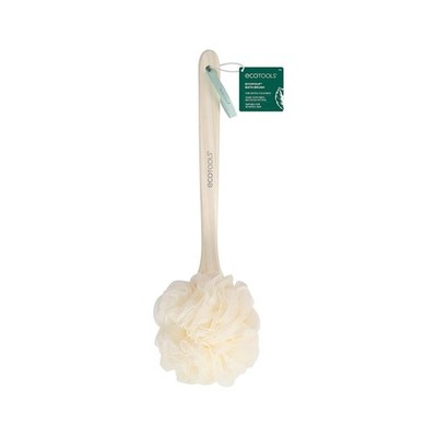 Bath Brush, Loofah Brush for Bath & Shower, Made with Long Handle & Recycled, So