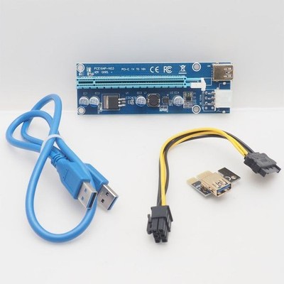 PCE164P-N03 VER009S Mining Riser Card PCI-E 1X TO 16X Mining 18846