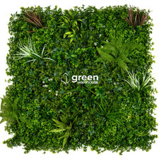 Tropical Mix - Artificial Hedge Panel for Green Walls -