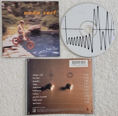 NADA SURF - High/Low CD / Disc & Inserts Only, No Case / EXC- Cond / Free Ship