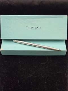 Tiffany & Co. Sterling Silver Ballpoint 4.5in Purse Pen