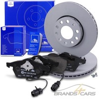 ATE Bremsscheiben Ø288 BelÜFtet +BremsbelÄGe Vorne FÜR Audi 100 C4 4A A6 C4 4A