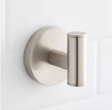 New Brushed Nickel Exira Robe Hook by Signature Hardware