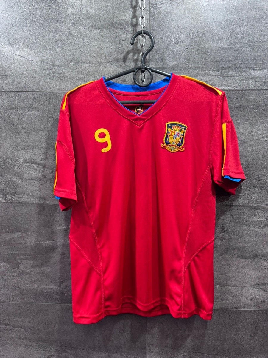  スペイン代表 TORRES 9 シャツ Fernando Torres #9 Spain National Team Home Jersey Size 12 | eBay