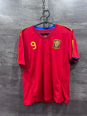 Fernando Torres #9 Spain National Team Home Jersey Size 12 | eBay